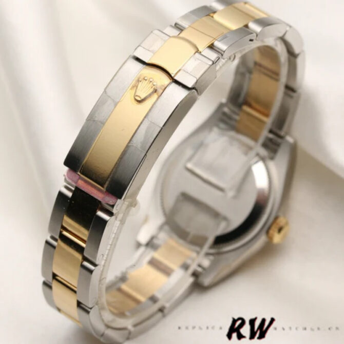 Rolex Datejust 179163 Black Mother of Pearl Dial Domed Dezel 26MM Lady Replica Watch