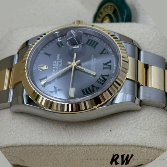Rolex Datejust 126233 0036 Slate Grey Dial 36MM Unisex Replica Watch