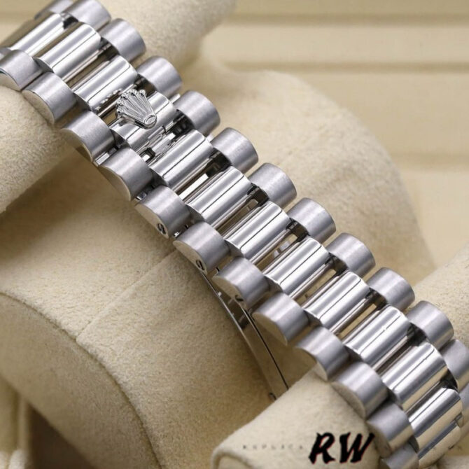 Replica Rolex Day-Date 118388 Yellow Gold Black Diamond Rubies Dial 36mm Unisex Watch