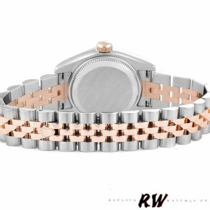 Rolex Datejust 179171 Silver jubilee anniversary Dial Fluted Bezel 26MM Lady Replica Watch