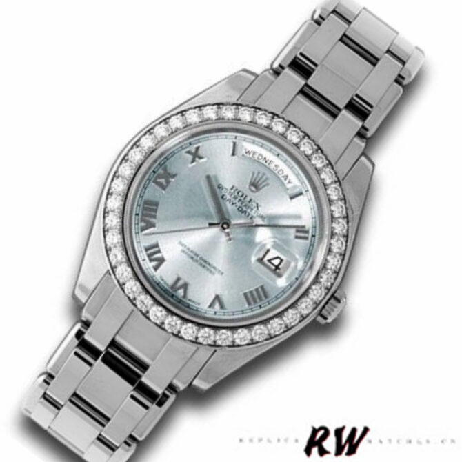 Replica Rolex Day-Date 18946 Ice Blue Roman Dial Special Edition 39MM Mens Watch