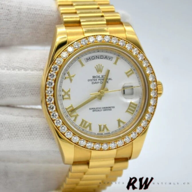 Replica Rolex Day-Date 118388 Black Index Dial 36mm Unisex Watch