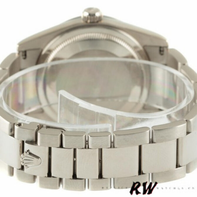 Replica Rolex Day-Date 118209 White Gold Copper Brown Dial 36mm Unisex Watch