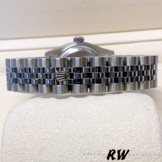 Rolex Datejust 179174 Silver Diamond Dial Fluted Bezel 26MM Lady Replica Watch