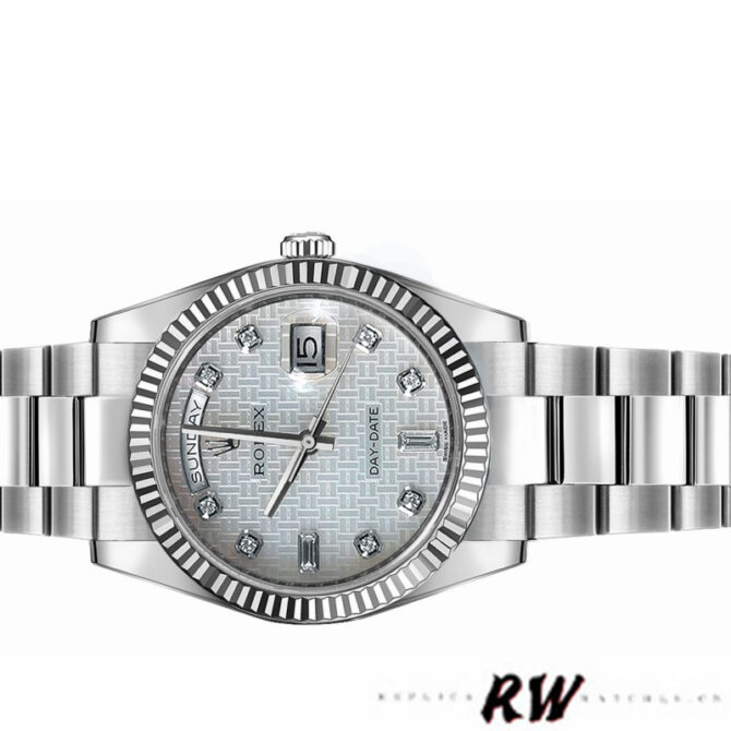 Replica Rolex Day-Date 118388 Black Diamond Dial 36mm Unisex Watch