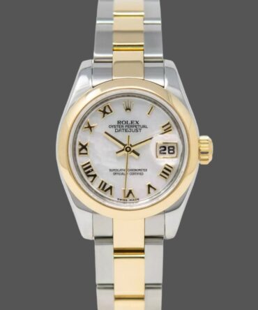 Rolex Datejust 179163 Mother of Pearl Roman Dial 26MM Lady Replica Watch