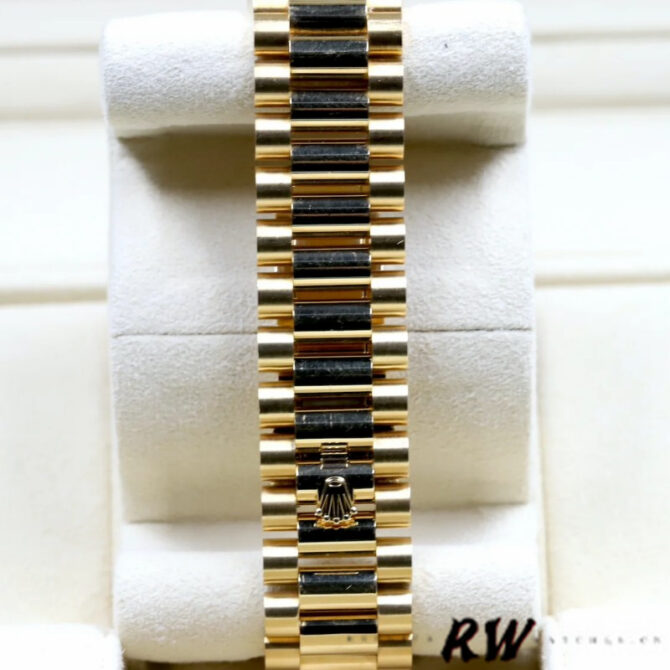 Replica Rolex Day-Date 228396TBR Dark Rhodium Grey Dial Diamond Bezel 40mm Mens Watch