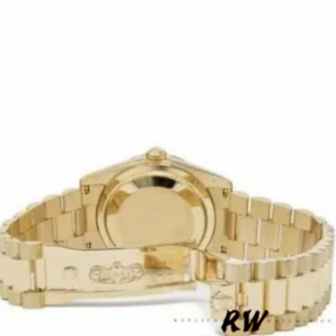 Replica Rolex Day-Date 118238 Dark Mother of Pearl 36mm Unisex Watch