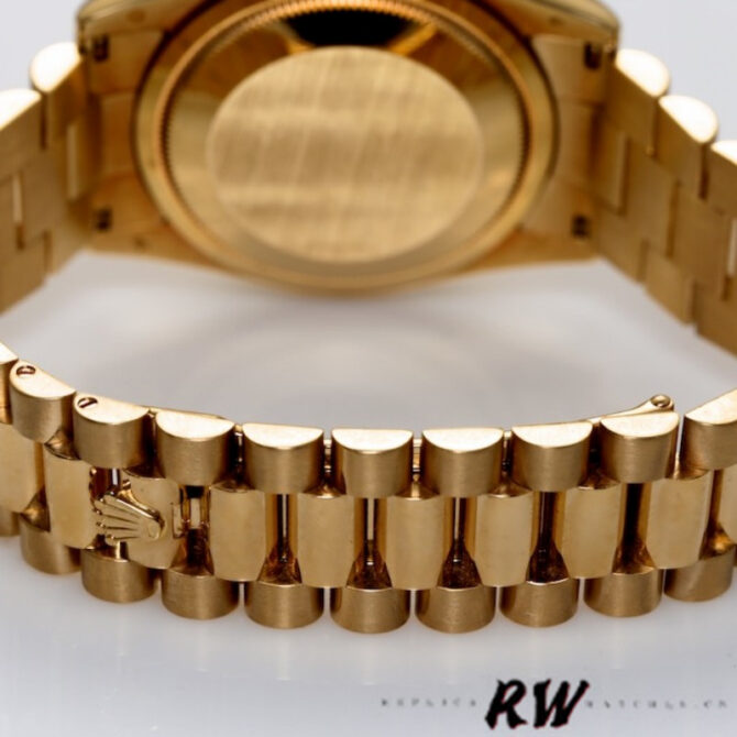 Replica Rolex Day-Date 118205 White Roman Numeral Dial 36mm Unisex Watch