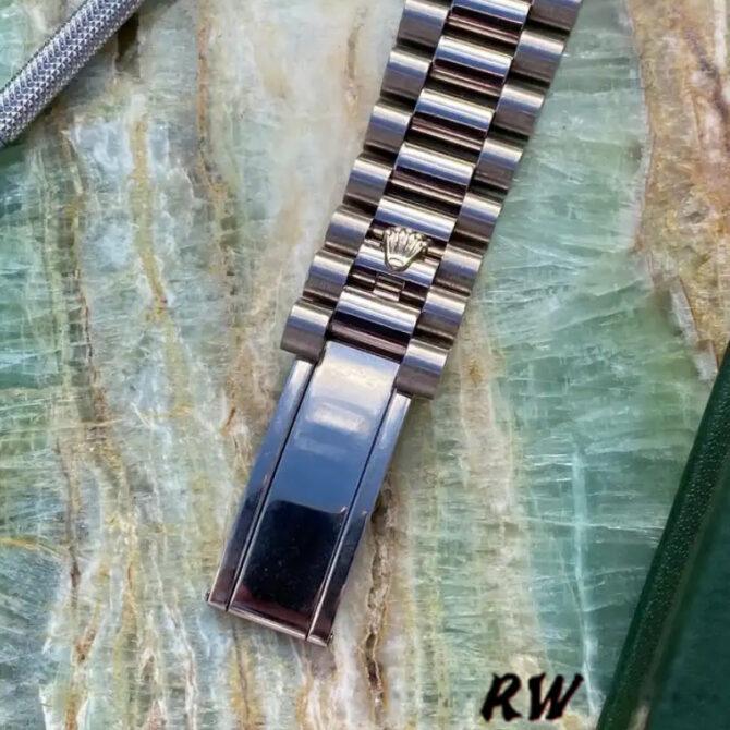 Replica Rolex Day-Date 118235 Rose Gold Chocolate Brown Dial 36mm Unisex Watch
