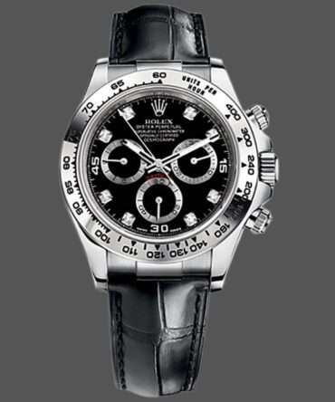 Rolex Daytona 116519 Black Diamonds Dial 40mm Mens Replica Watch