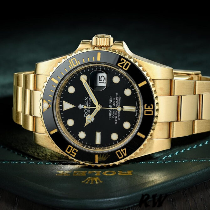 Rolex Submariner Date 116618LN Black Dial 40mm Mens Replica Watch