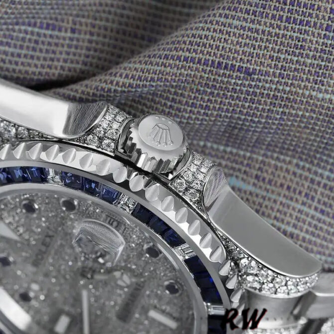 Rolex Submariner Date 116610LN Stainless Steel Diamond Bezel 40MM Mens Replica Watch
