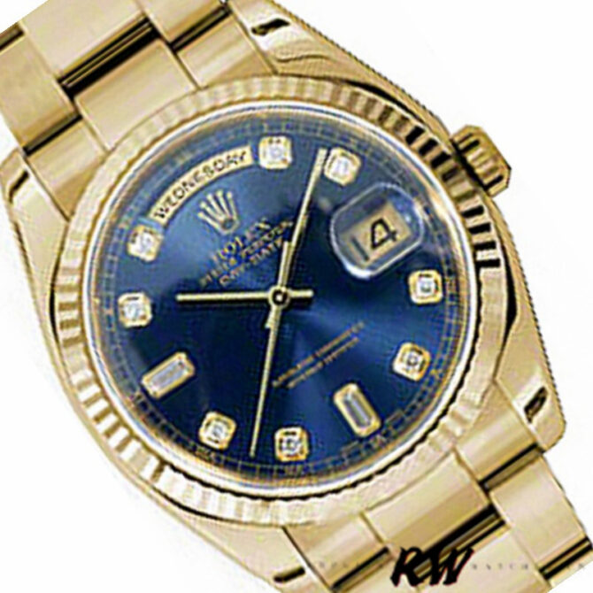 Replica Rolex Day-Date 118235 Rose Gold Chocolate Brown Dial 36mm Unisex Watch