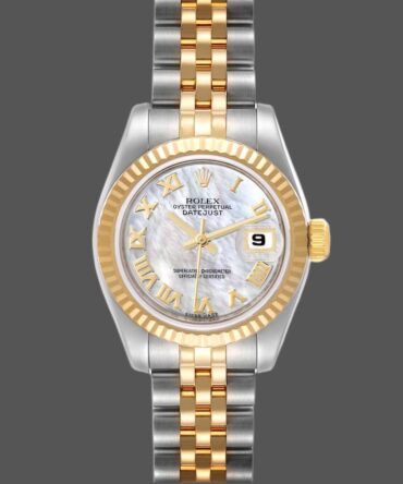 Rolex Datejust 179173 Mother Of Pearl White Dial 26MM Lady Replica Watch