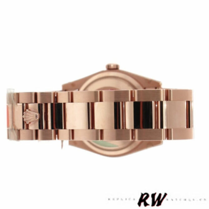 Replica Rolex Day-Date 118209 White Gold Copper Brown Dial 36mm Unisex Watch