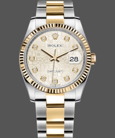 Rolex Datejust 126233 Silver Jubilee Dial 36MM Unisex Replica Watch