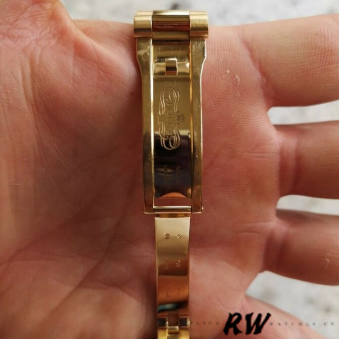 Replica Rolex Day-Date 118338 Yellow gold Silver dial 36mm Unisex Watch