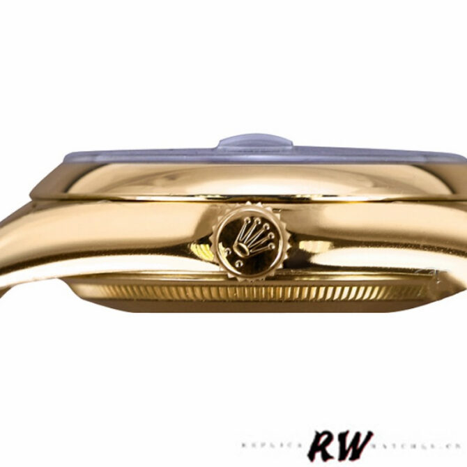 Replica Rolex Day-Date 118208 Yellow Gold Domed 36mm Unisex Watch