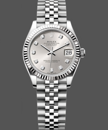 Rolex Datejust 31 and 41mm Oystersteel Silver Dial m278274 0030