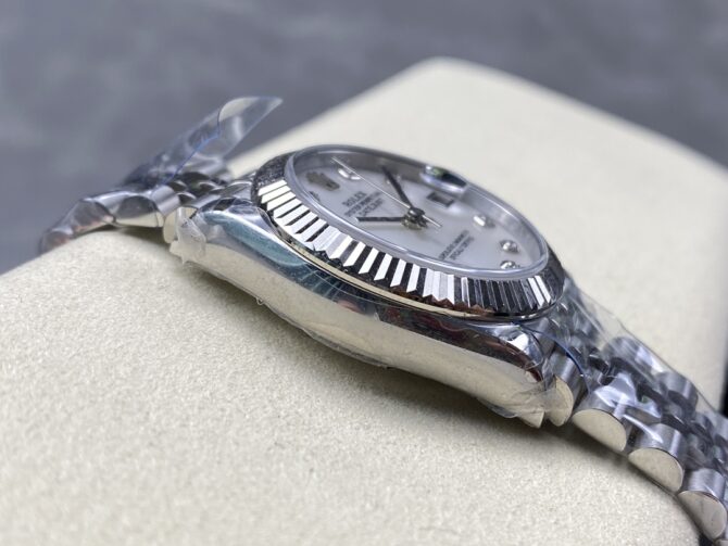 Rolex Datejust 31 Steel & 18K White Gold 278274 0006 Women's Watch