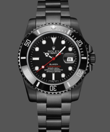 Rolex Submariner Blaken Black PVD/DLC Coated Stainless Steel 40mm 116610LN