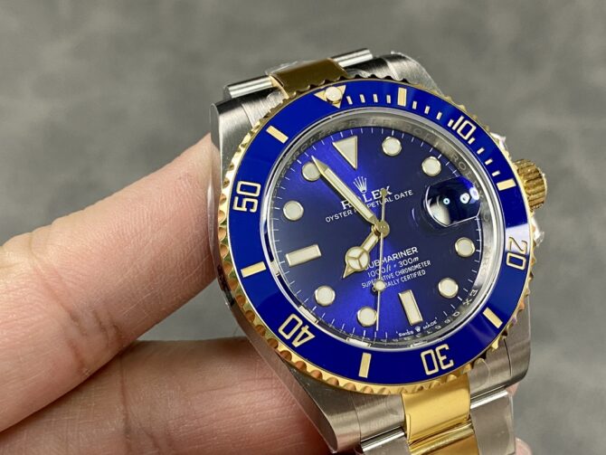 Rolex Submariner 126613LB Blue Dial Blue Bezel 41mm Mens Replica Watch