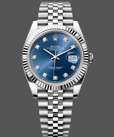 Rolex Datejust 41 White Gold Blue Dial 126334 0016