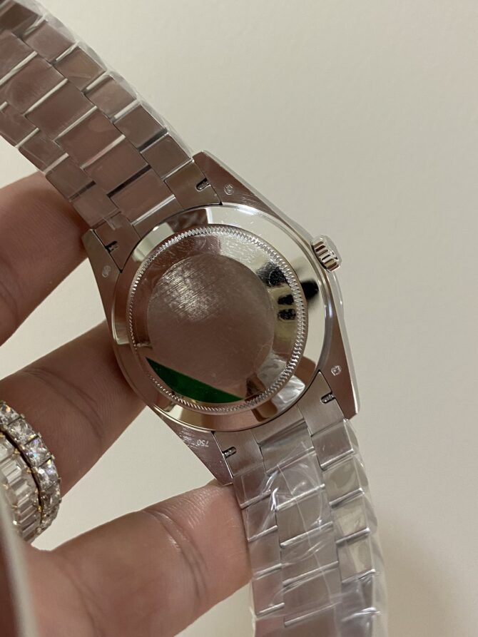 Replica Rolex Day-Date 40 Platinum Meteorite Diamond Dial M228396TBR 0027 Men's Watch