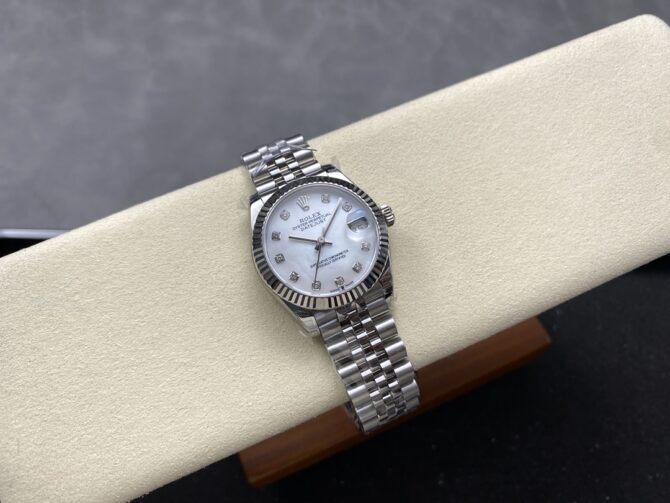 Rolex Datejust 31 Steel & 18K White Gold 278274 0006 Women's Watch