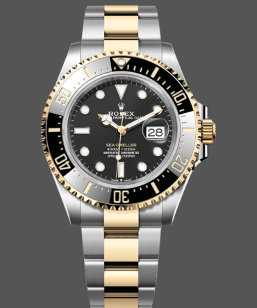 Rolex Sea Dweller Black Dial Oyster Bracelet 126603 0001 Men's Watch