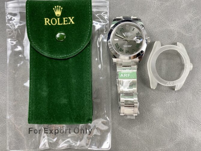Rolex Datejust 41 Oyster Stainless Steel Slate M126300 0013 Men's Watch
