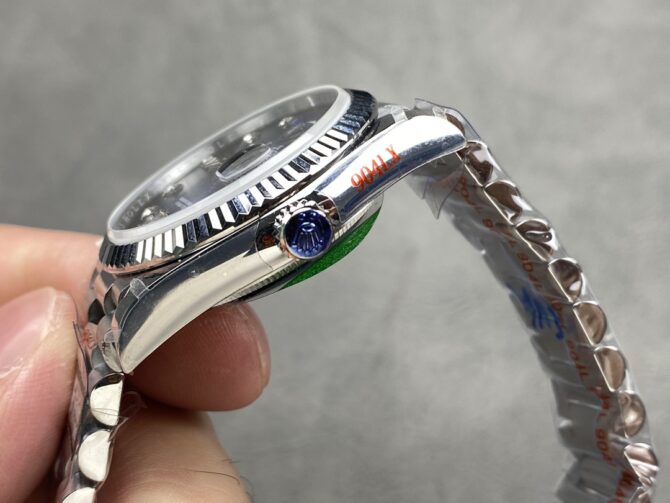 Replica Rolex Day-Date 128239 Blue Ombre Diamond Dial 36MM Unisex Watch