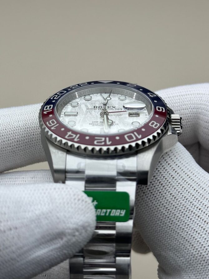 Rolex GMT-Master II 126719 0002 White Gold Meteorite Grey Dial 40mm Mens Replica Watch