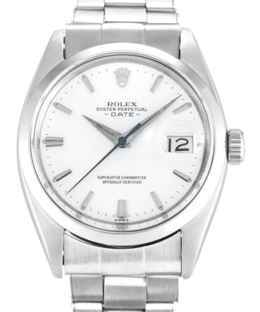Replica Rolex Oyster Perpetual Date 36mm Silver Dial 1500