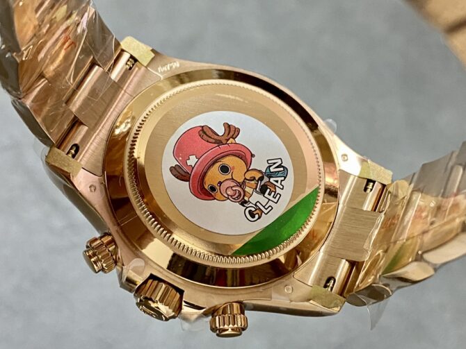Rolex Daytona 126508 18K Rose Gold White Dial Men's Watch