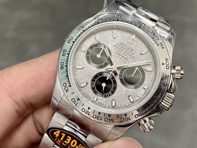 Rolex Cosmograph Daytona 116509 Meteorite Grey Dial 40MM Mens Replica Watch