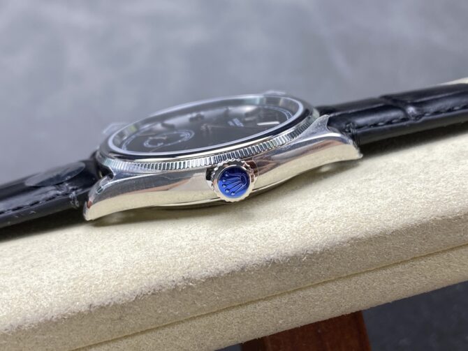 Rolex 1908 Black Dial 52509 0002 39 mm Replica Watch