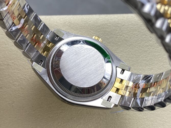 Rolex Datejust 31mm Stainless Steel and Yellow Gold 278273 0003 Green Jubilee