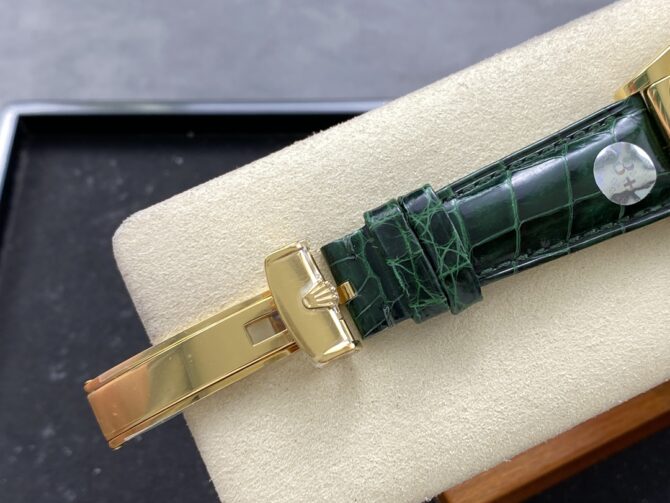 Replica Rolex Day Date 36 Green Dial Solid 18k Yellow Gold 118138 0003
