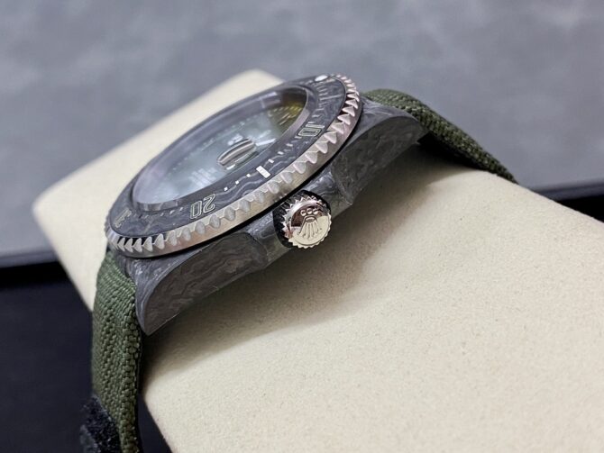 Rolex Sea Dweller DiW Carbon HUNTER ARABIC 43mm Luxury Mens Watch
