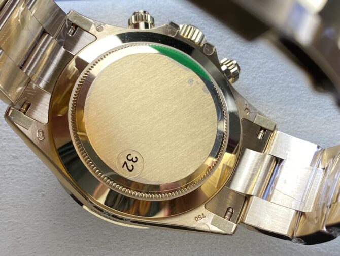 Rolex Daytona 116508 Yellow Gold Green Index Dial 40MM Mens Replica Watch