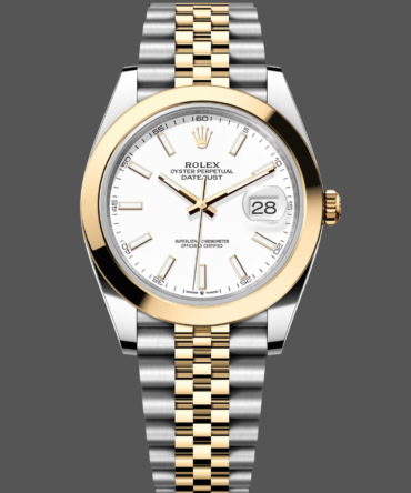 Rolex Datejust 41 Stainless Steel and Yellow Gold M126303 0016 Men's Watch