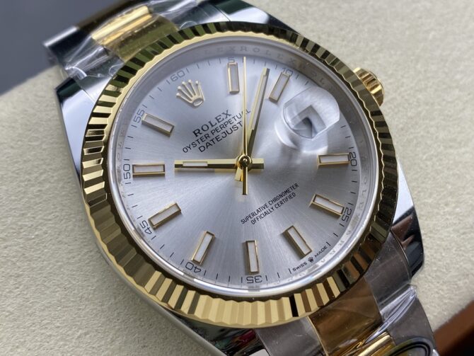 Rolex Datejust 41 Oystersteel Silver Dial M126333 0001 Men's Watch