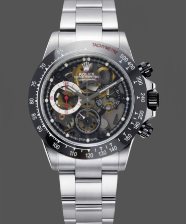 Rolex Daytona 116520 Artisans de Genève La Barrichello Skeleton 40mm Steel Replica Watch