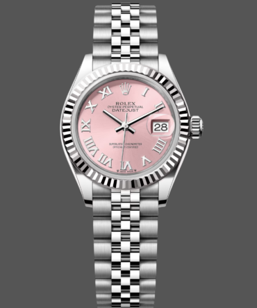Rolex Datejust 279174 Stainless Steel Pink Roman Dial 28mm Lady Replica Watch