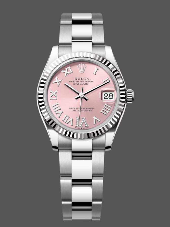 Rolex Datejust 31 Fluted Bezel Oyster Bracelet 278274 0023 Women's Watch