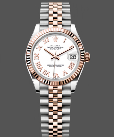 Rolex Datejust 31 White Roman Numeral Dial 278271 0002 Watch