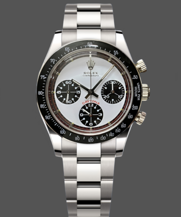 Rolex Daytona 6241 White Exotic Paul Newman Dial Mens Replica Watch