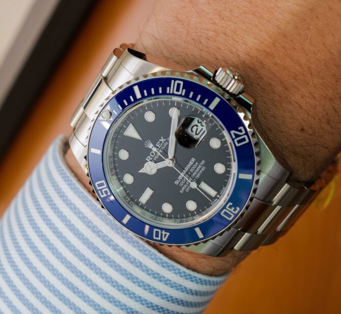 Superclone Rolex Submariner 41mm Black Dial 126619LB